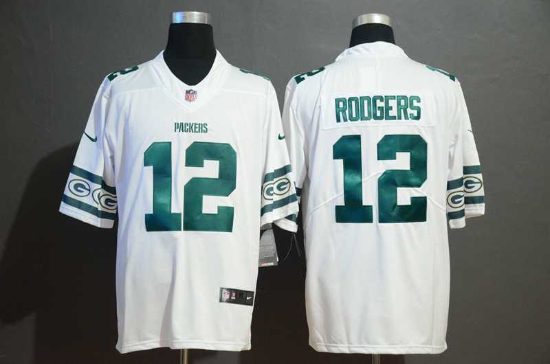 Nike Packers 12 Aaron Rodgers White Fashion Logo Vapor Untouchable Limited Jersey,We sell and wholesale Nike Packers 12 Aaron Rodgers White Fashion Logo Vapor Untouchable Limited Jersey on line form chian!